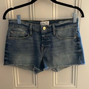 Frame denim shorts